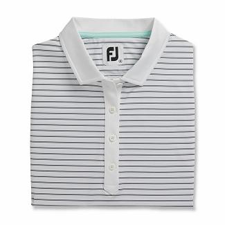 Women's Footjoy Golf Shirts White NZ-454324